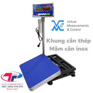 Cân bàn TTS-709SS khung bàn cân thép, mâm trên inox.