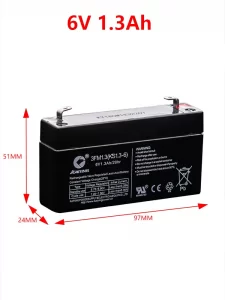 Pin 6V1.3Ah đùng cho cân điện tử