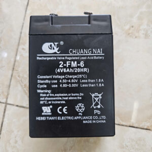 Pin (Ắc quy) CHUANG NAI 2-FM-6 4V 6Ah/20HR