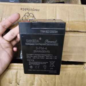 Pin Cân JADEVER 3-FM-4 6V 4Ah/20HR SAIKEDA