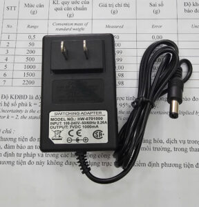 Sạc 7V 1000mA Cho Cân Treo