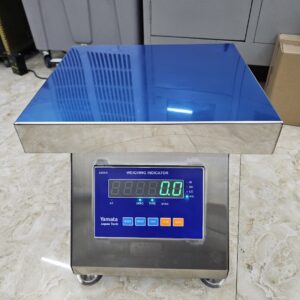 CÂN ĐIỆN TỬ GHẾ NGỒI HỘP INOX 100KG NHẬT BẢN