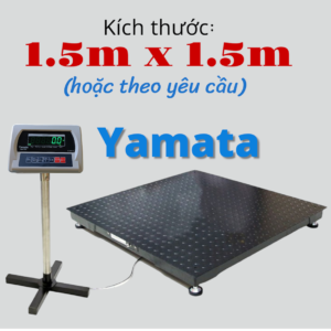 Cân Bàn Điện Tử 2 tấn 1.5mx1.5m E218W