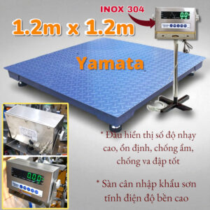 Cân Sàn Điện Tử 2 tấn 1.2mx1.2m E600