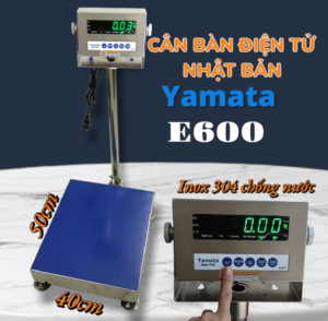 Cân Bàn Điện Tử 200kg Nhật Bản E600