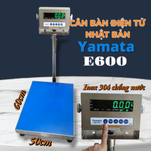 Cân Bàn Điện Tử 500kg 50x60cm E600