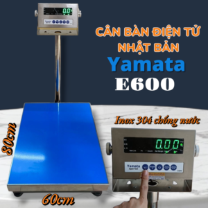 Cân Bàn Điện Tử 500kg 60x80cm E600