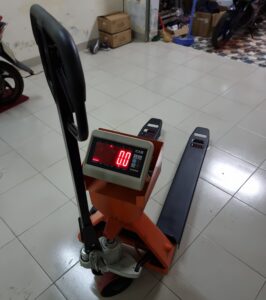 Cân Xe Nâng Pallet CAS DH