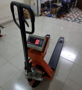 Xe Nâng Tay Gắn Cân Điện Tử T7E