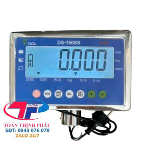 Đầu cân DS-166SS LCD số màu đen hãng DIGI