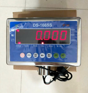 Đầu cân inox DS-166SS Chữ sô màu đỏ hãng DIGI